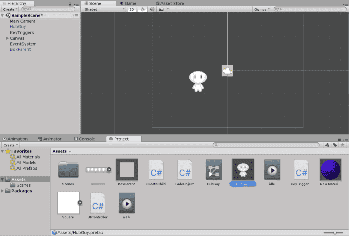 Captures d'écran prises par moi-même.  Unity détenu et développé par Unity Technologies.