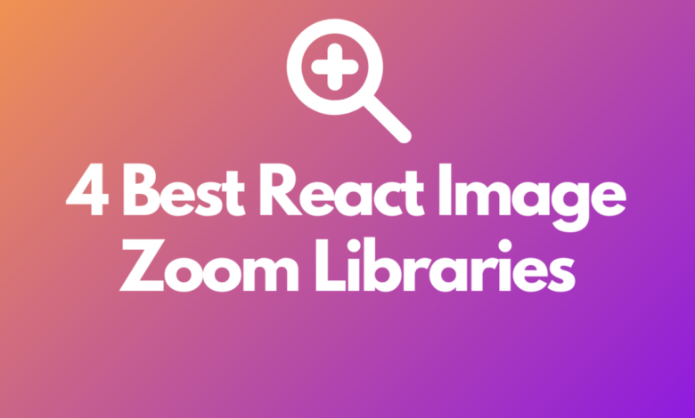 4 meilleures bibliothèques de zoom d'image React à découvrir: la liste ultime