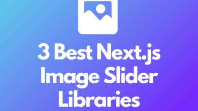 Les 3 meilleurs curseurs d'image Next.js à vérifier