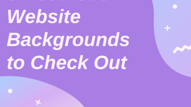 5 meilleurs arrière-plans de sites Web esthétiques à vérifier: la liste ultime