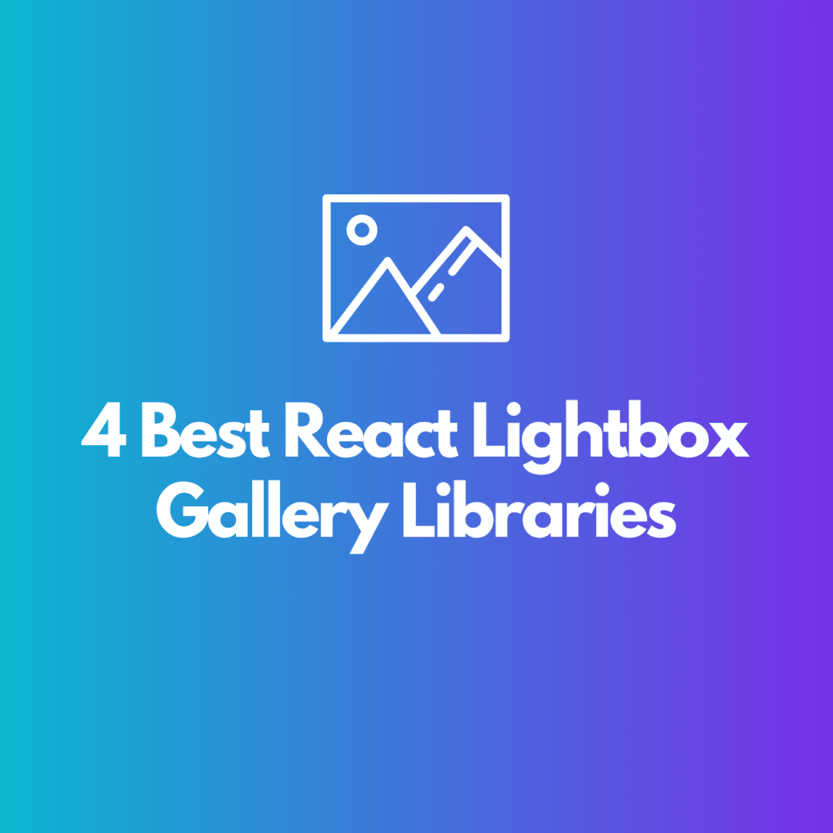 4 bibliothèques de galeries React Lightbox à découvrir : la liste ultime