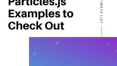 8 exemples étonnants de Particles.js à découvrir : la liste ultime