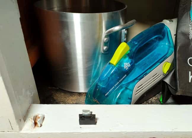 Mon armoire à ordures est bien protégée !