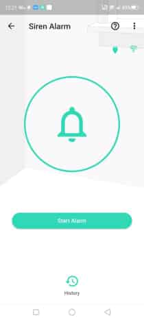 Captures d'écran assorties de l'application YoLink