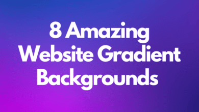 8 superbes arrière-plans dégradés de sites Web à découvrir : la liste ultime