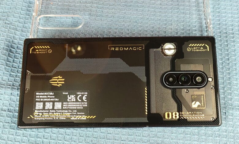 Test du smartphone de jeu Redmagic 8 Pro