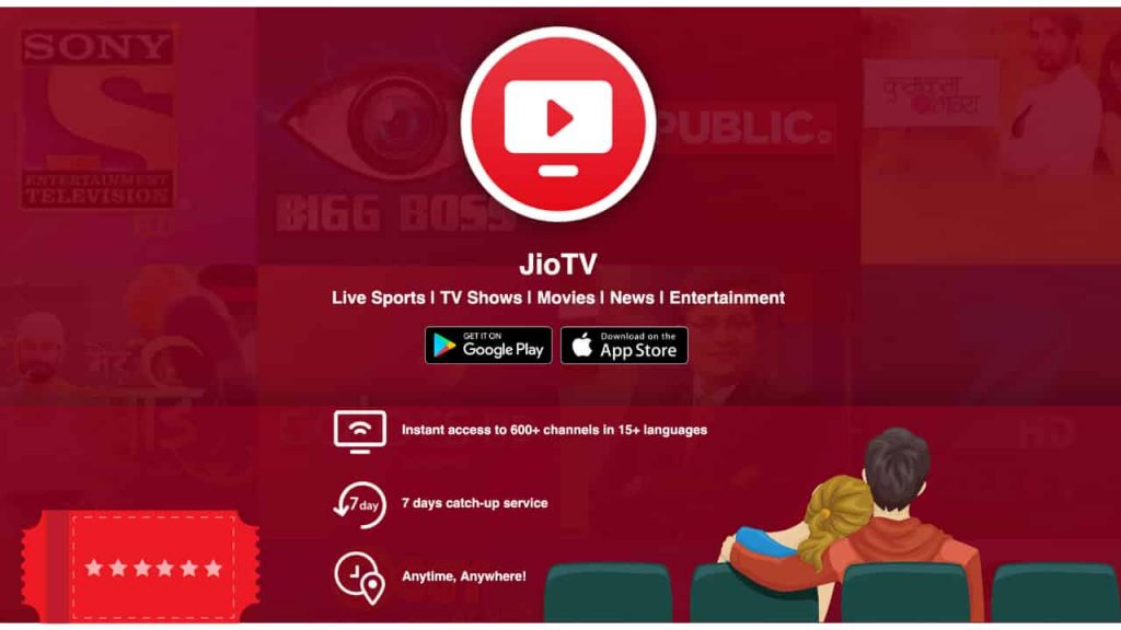 Jio TV Web