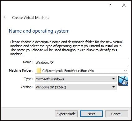 Créer une machine virtuelle