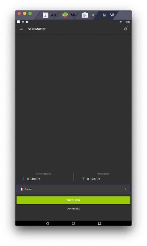 Maître VPN pour Mac