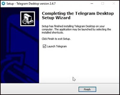 Lancer le télégramme