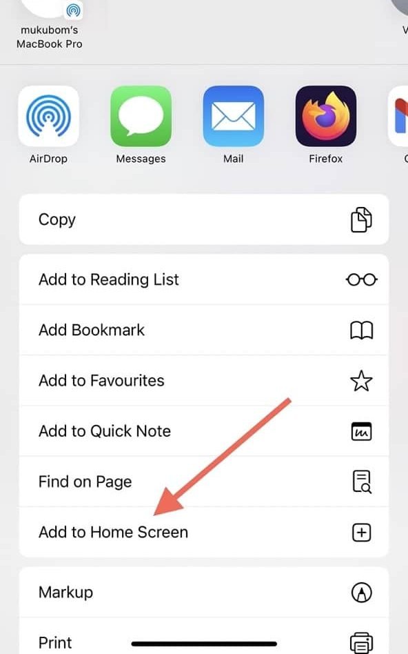 Créer une icône de raccourci