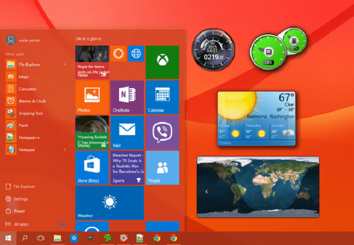 Gadget Windows 10 Gadget Windows 10