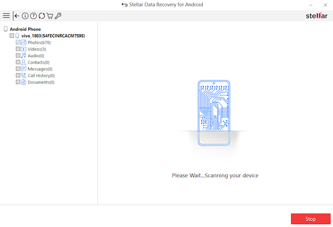 Stellar Data Recovery pour l'analyse Android