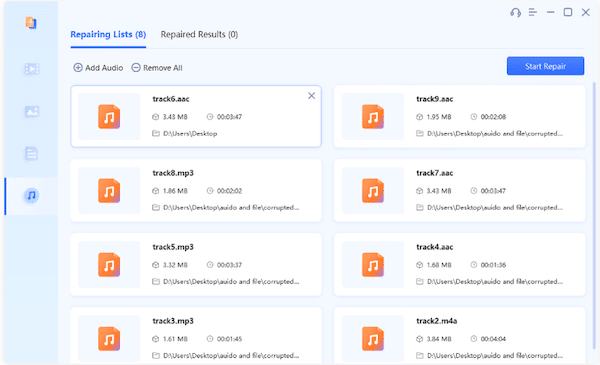 Réparation de fichiers 4DDiG