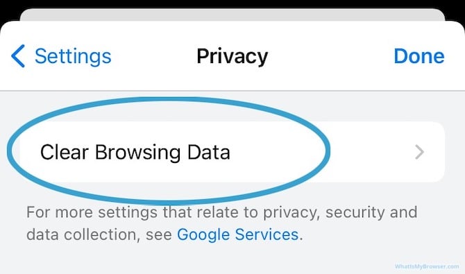 Vider le cache et les cookies