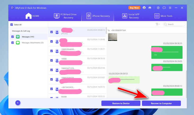 transférer-sms-vers-ordinateur
